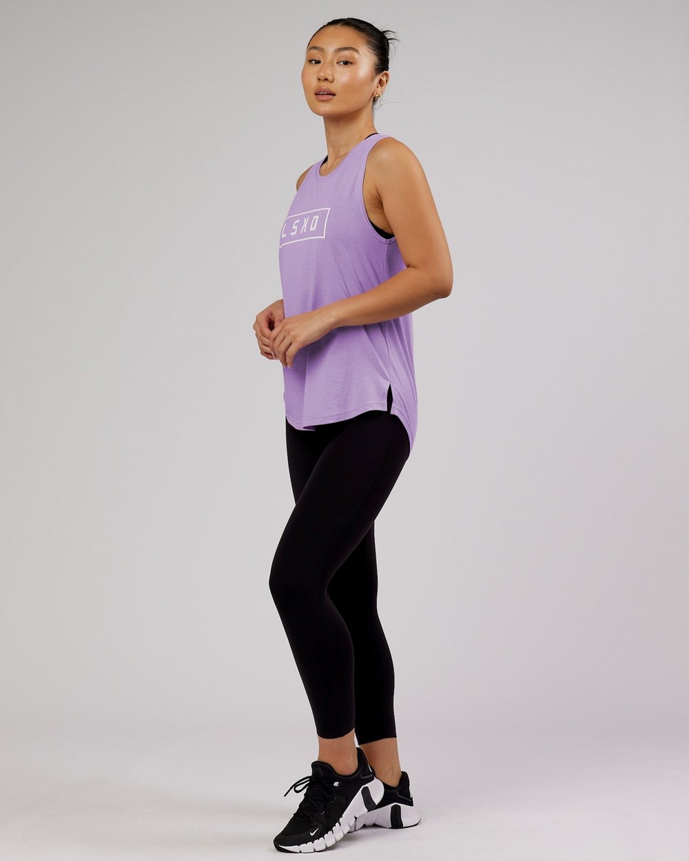 Pale Lilac LSKD Luna Tank | FY5437801