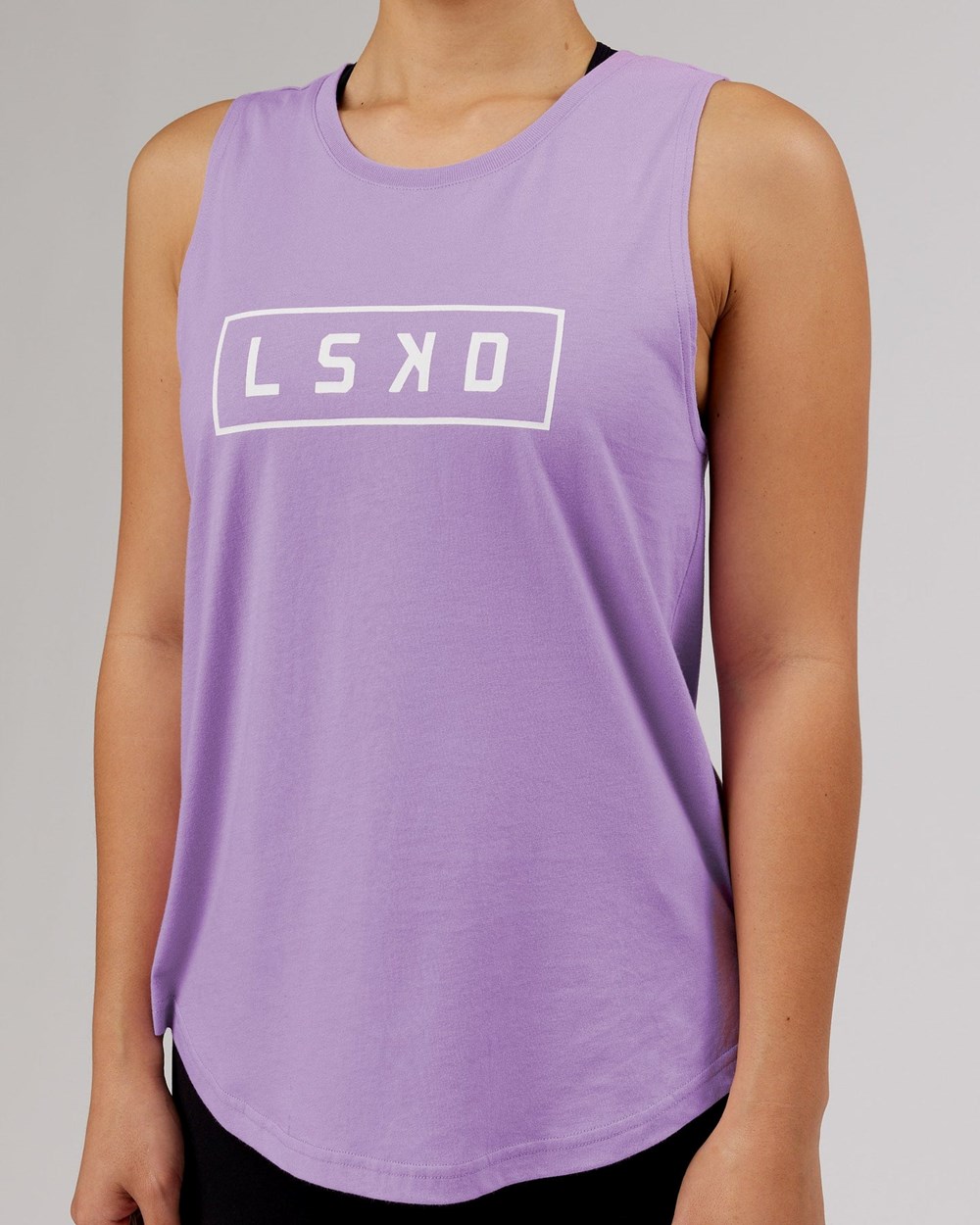 Pale Lilac LSKD Luna Tank | FY5437801