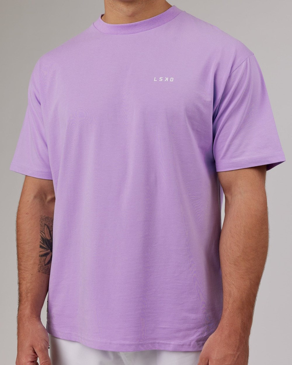 Pale Lilac LSKD VS1 FLXCotton Tee Oversize | IF7024385