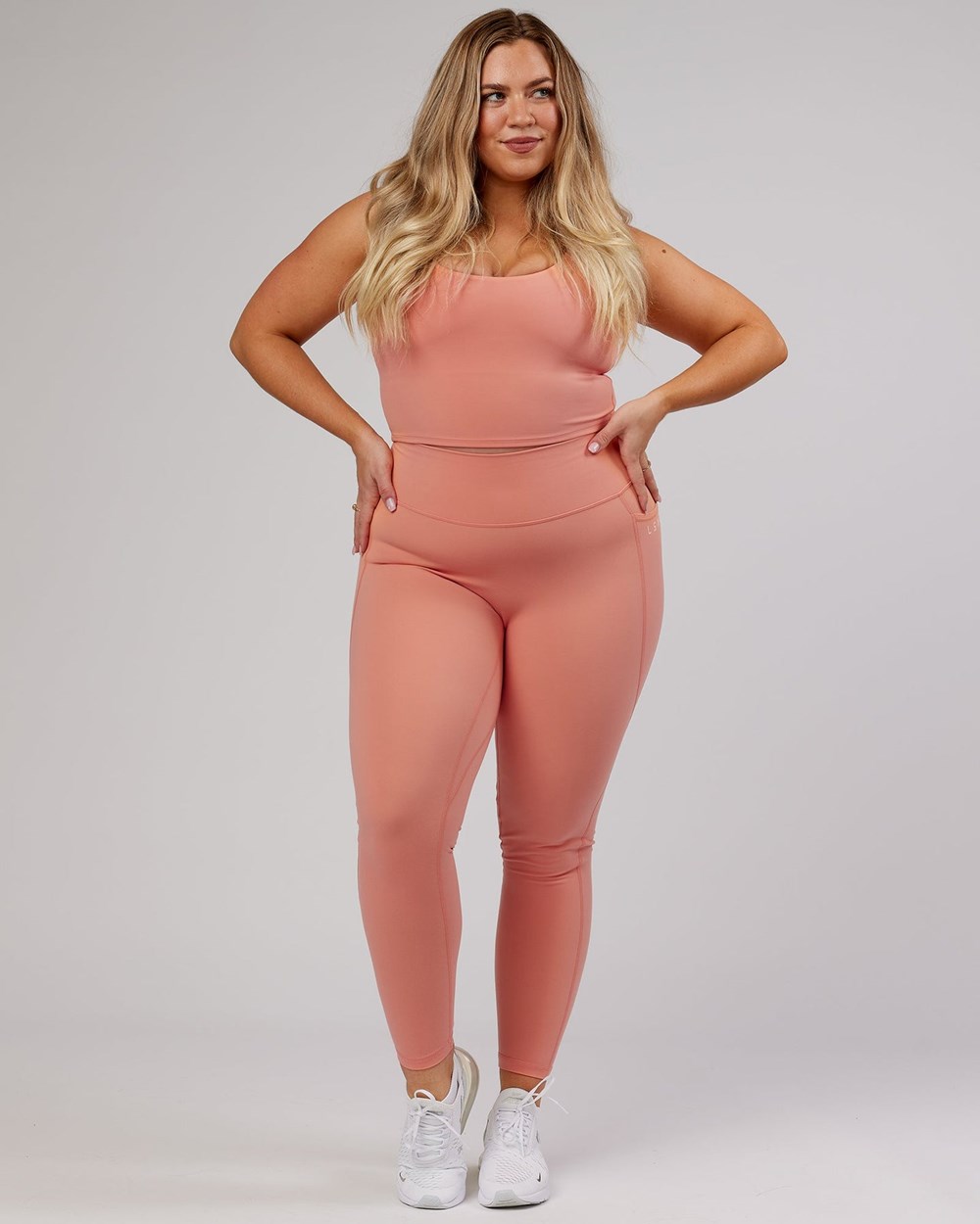 Peach LSKD Energise Full Length Legging | JT8047516