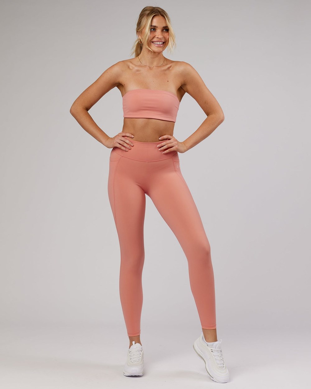 Peach LSKD Energise Full Length Legging | JT8047516