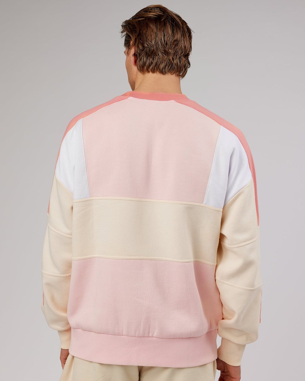 Peach Multi LSKD Slam Sweater Oversize | QU2381956