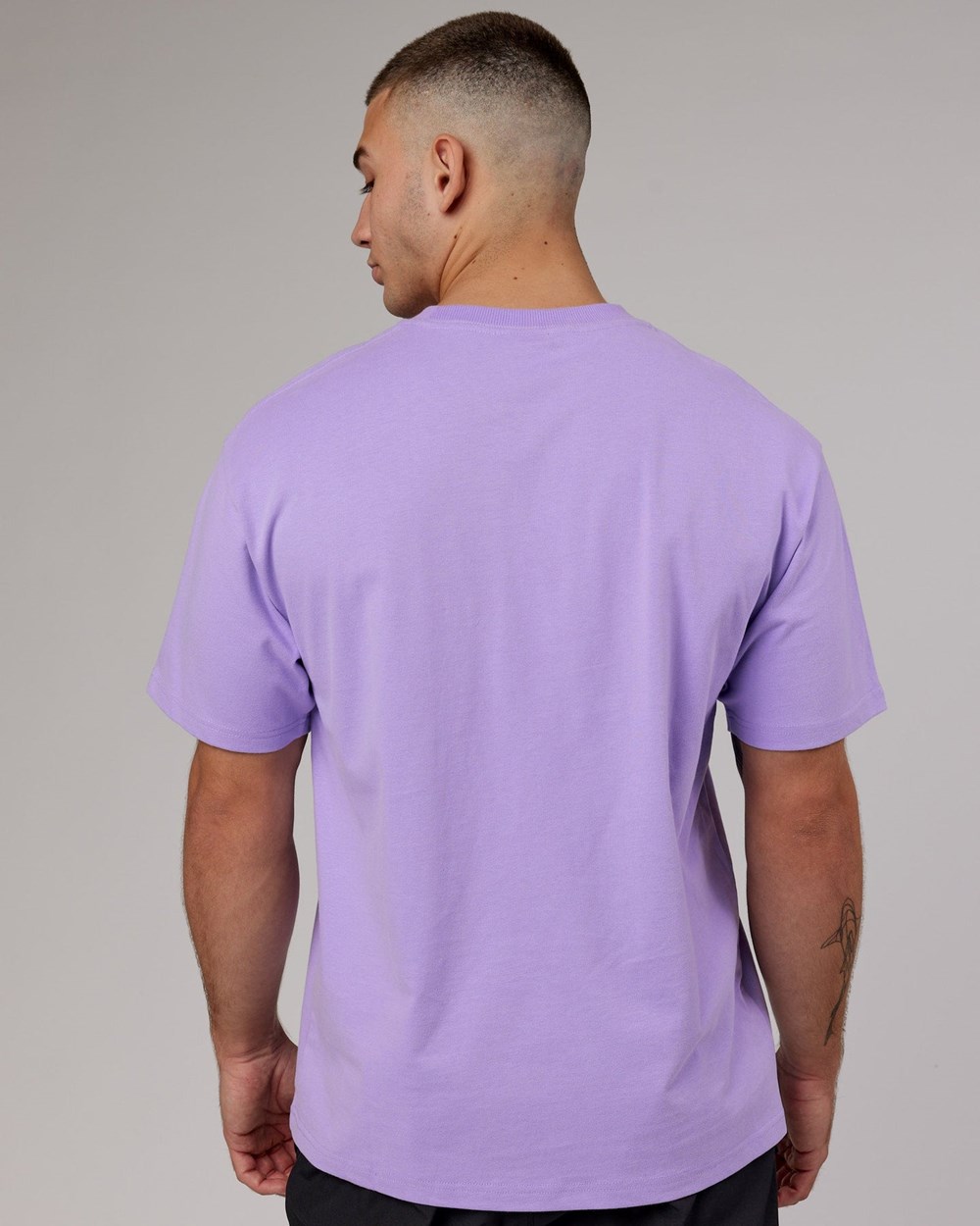 Peak Purple LSKD Free Throw Heavyweight Tee Oversize | GI0871345