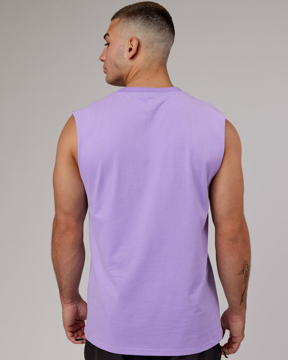 Peak Purple LSKD Free Throw Heavyweight Tank Oversize | XQ3157069