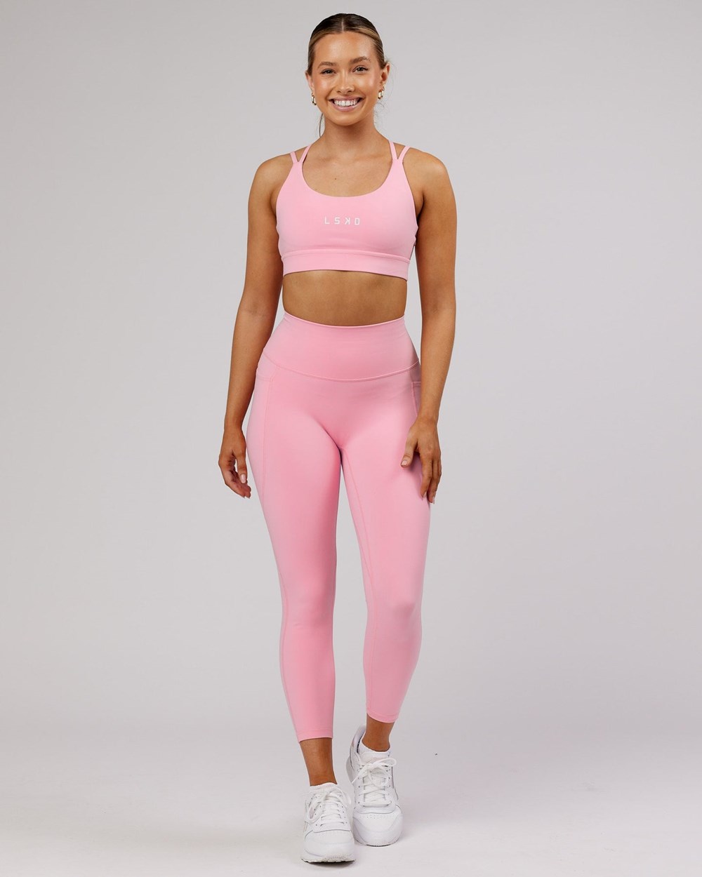 Pink Frosting LSKD Fusion 7/8 Length Legging | JX6971052