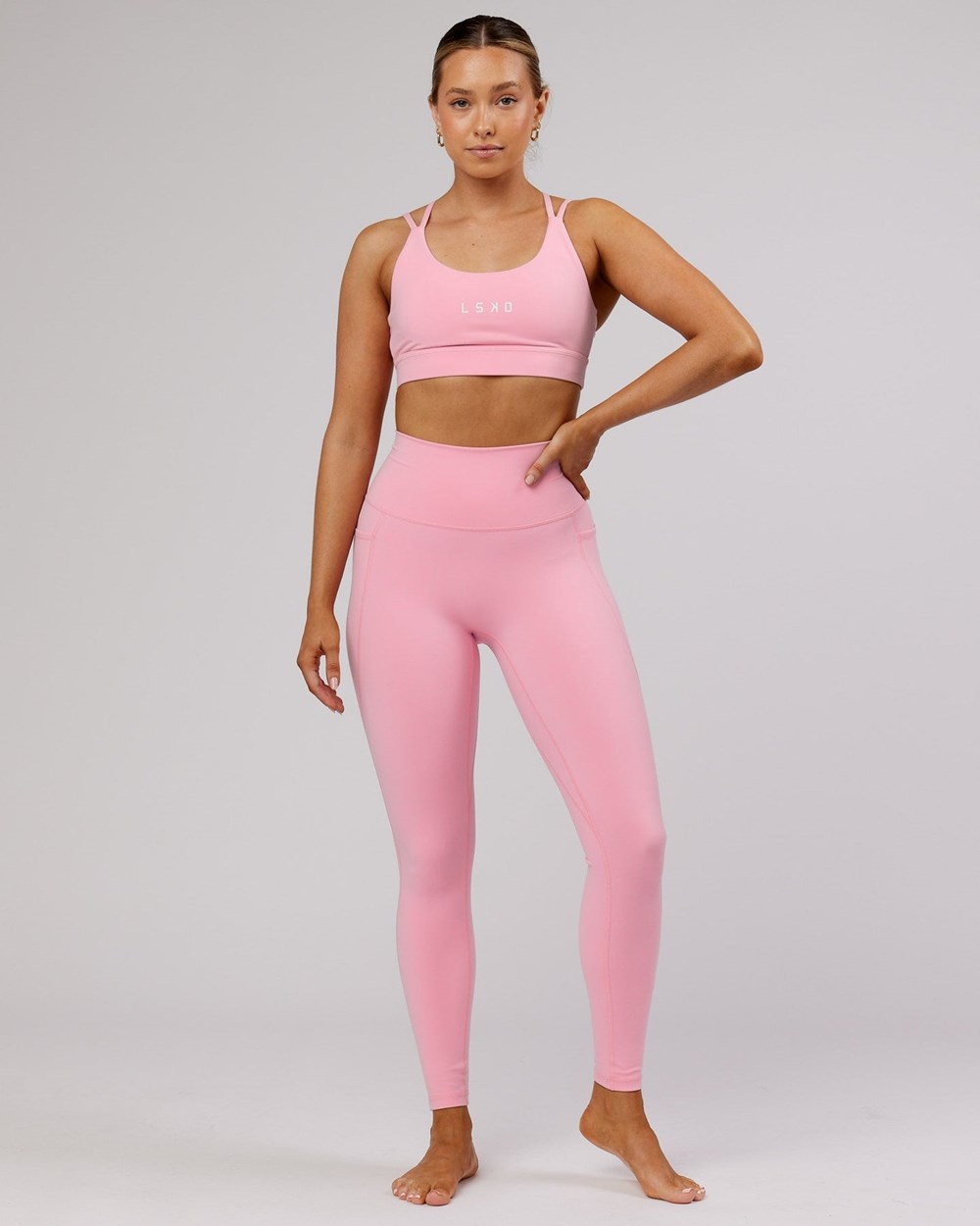 Pink Frosting LSKD Fusion Full Length Legging | VF4519632