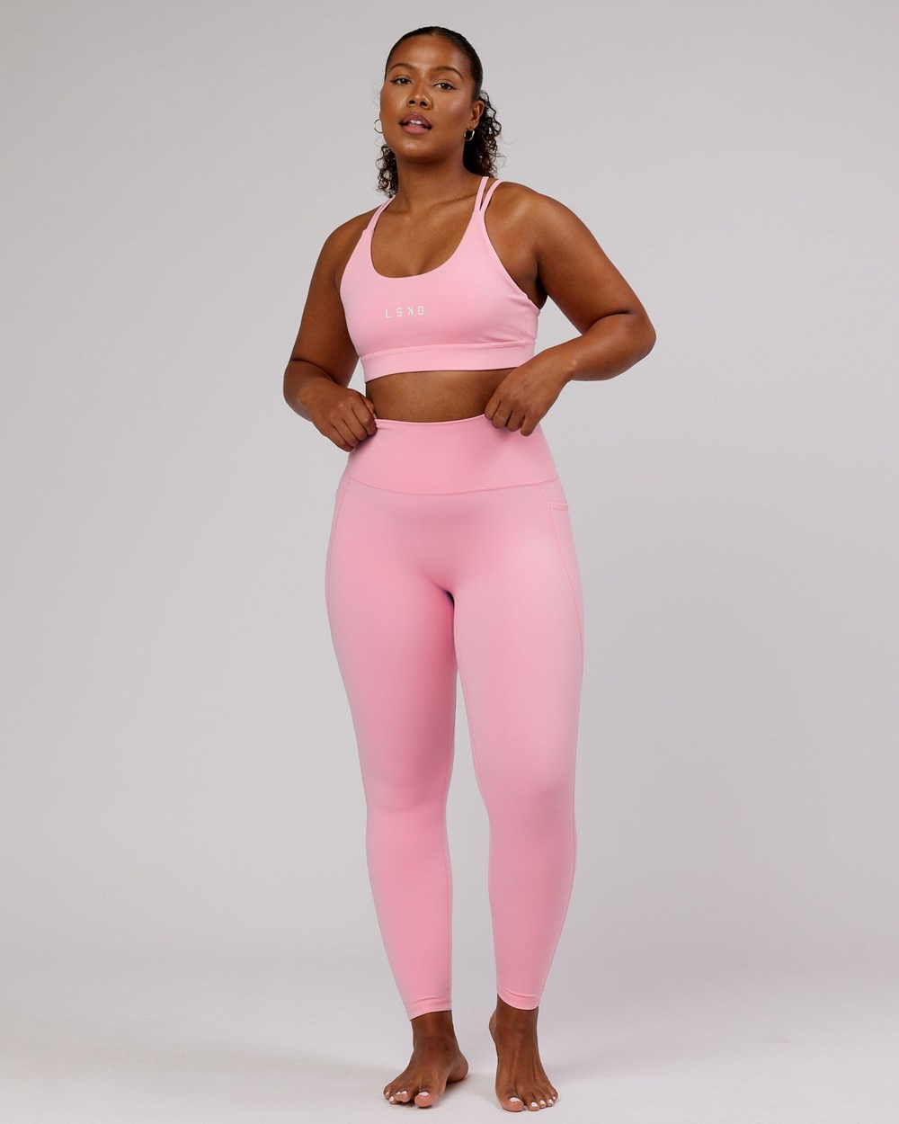 Pink Frosting LSKD Fusion Full Length Legging | VF4519632