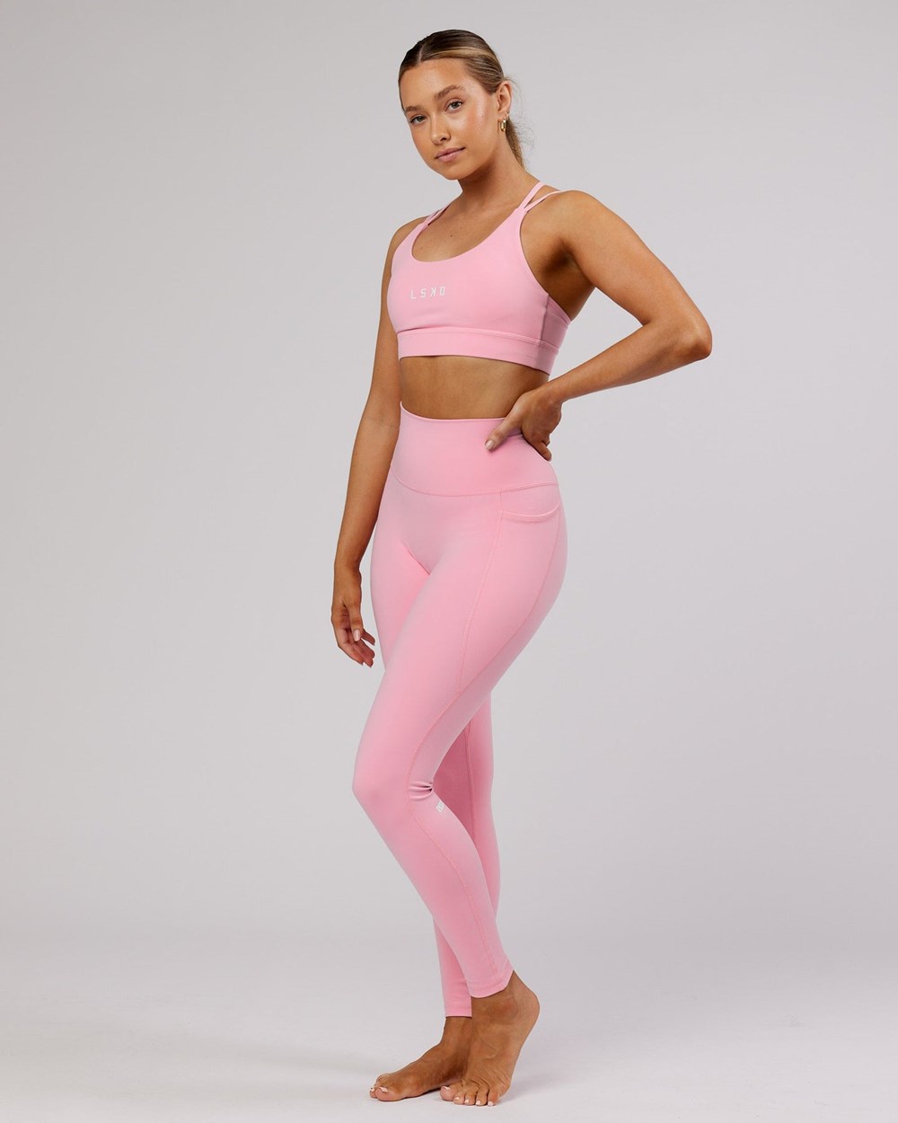 Pink Frosting LSKD Fusion Full Length Legging | VF4519632