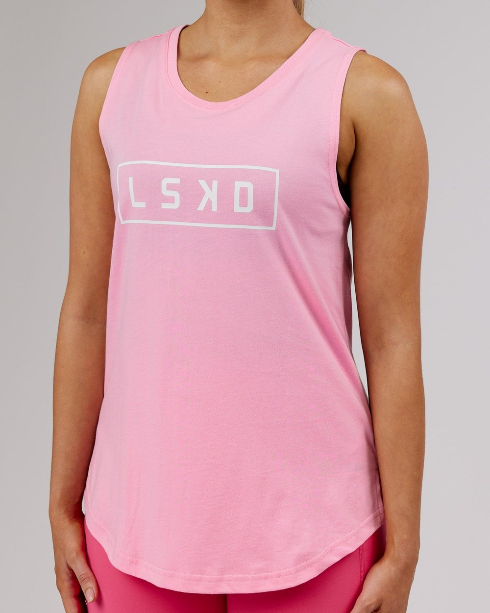 Pink Frosting LSKD Luna Tank | OY9732064