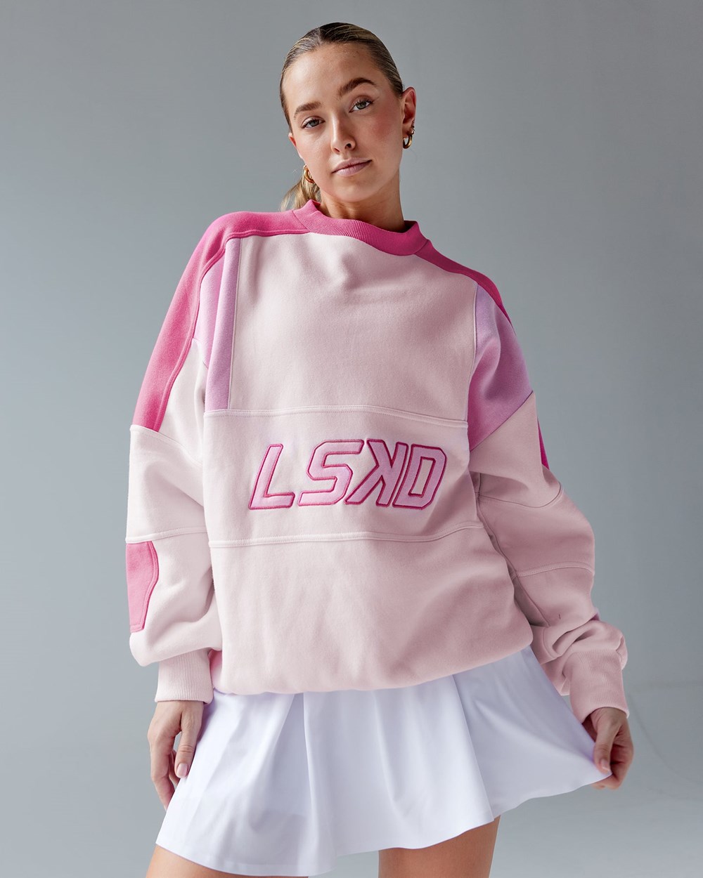 Pink Multi LSKD Slam Sweater Oversize | BI9253846