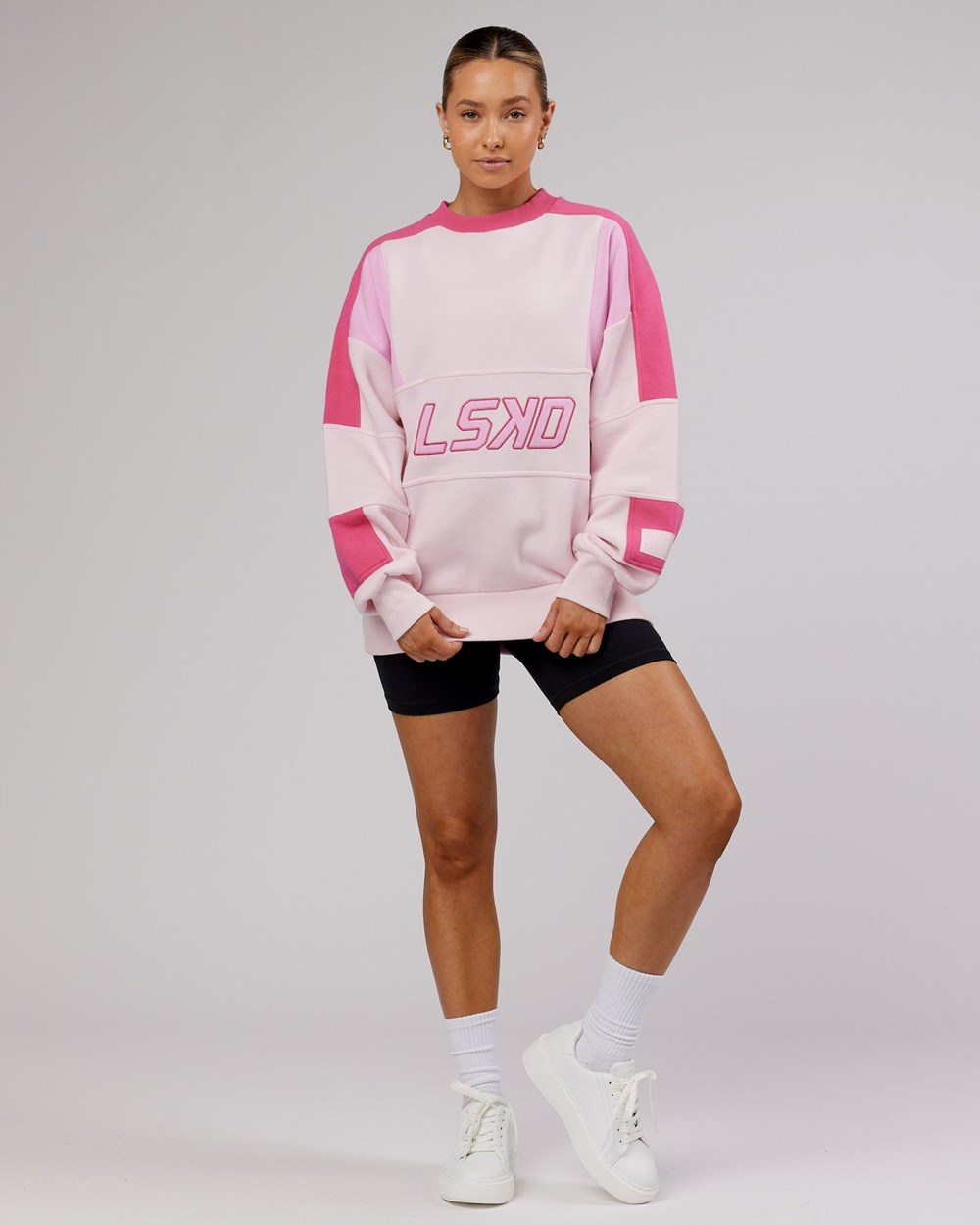 Pink Multi LSKD Slam Sweater Oversize | BI9253846