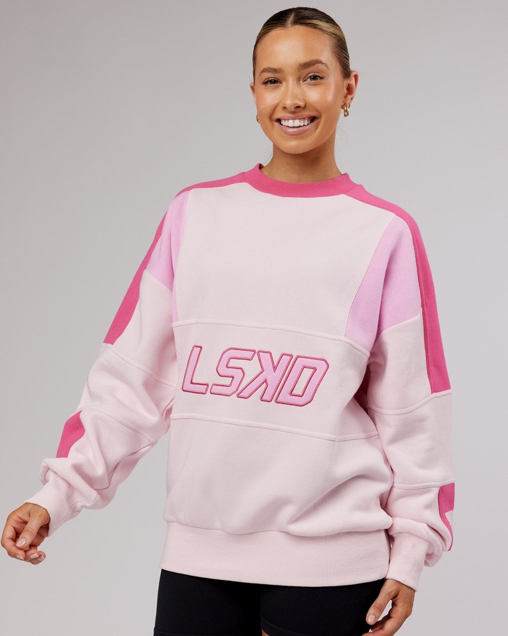 Pink Multi LSKD Slam Sweater Oversize | WL8249706