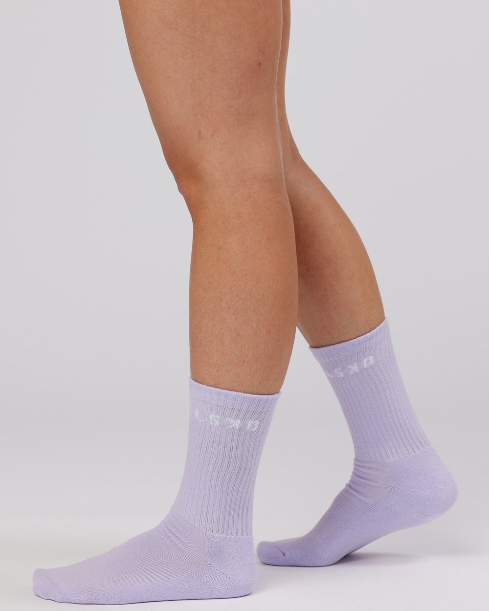 Pink / Purple / Green LSKD Daily 3 Pack Crew Sock | FQ1809673