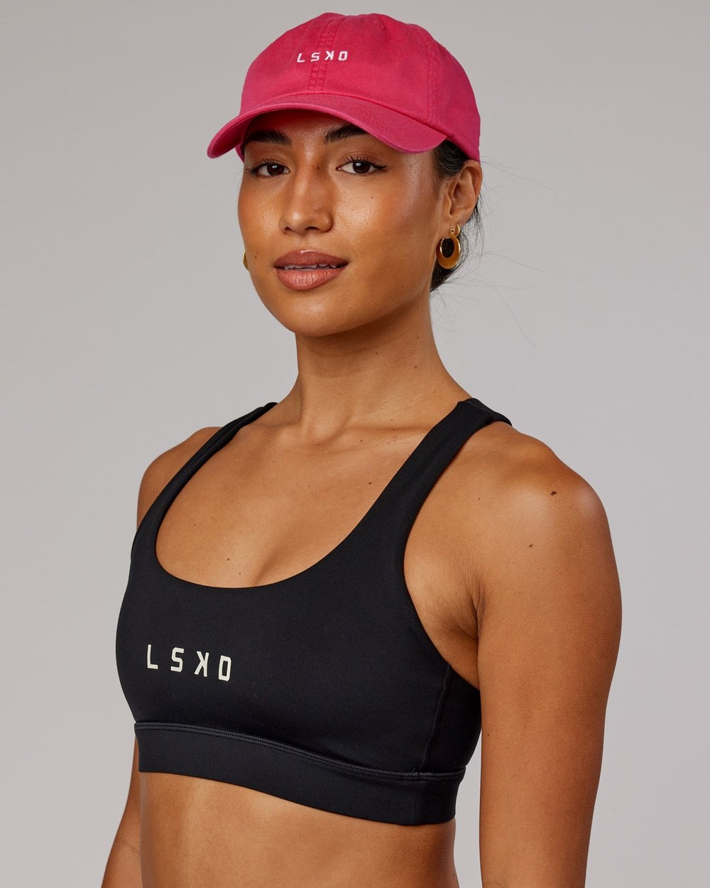 Pink / White LSKD Compact Hat | AZ6980217