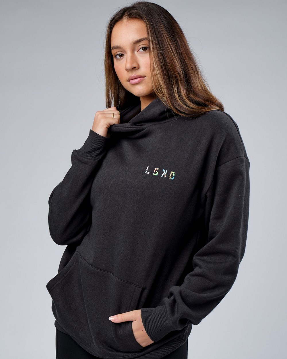 Pirate Black LSKD Unity Hoodie Oversize | TO5130267