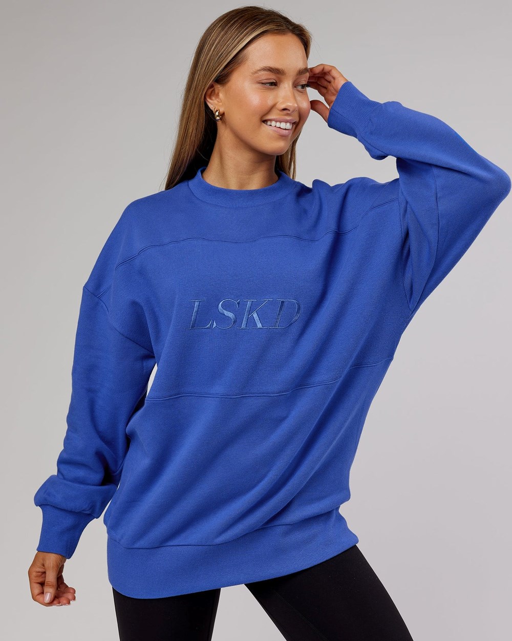 Power / Cobalt LSKD Off Duty Sweater Oversize | MH5684231