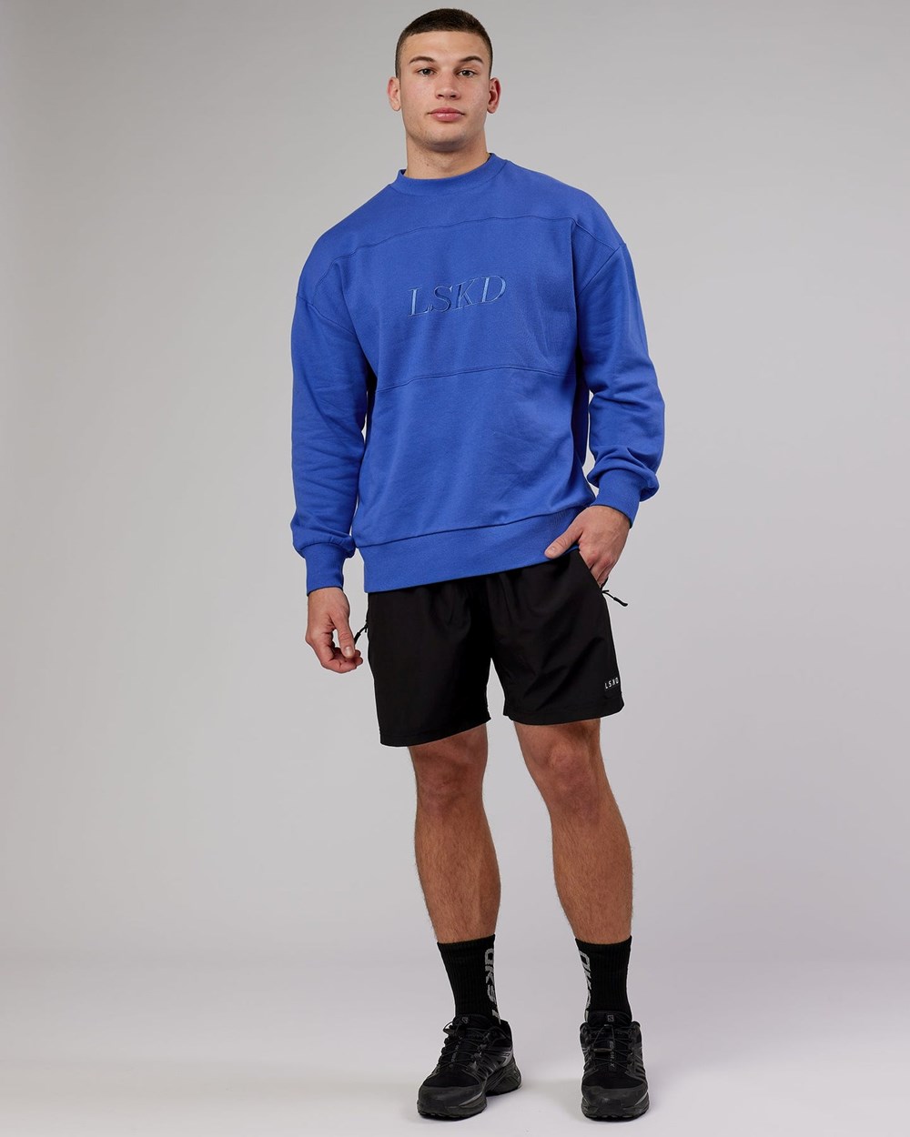 Power / Cobalt LSKD Off Duty Sweater Oversize | WQ0495673