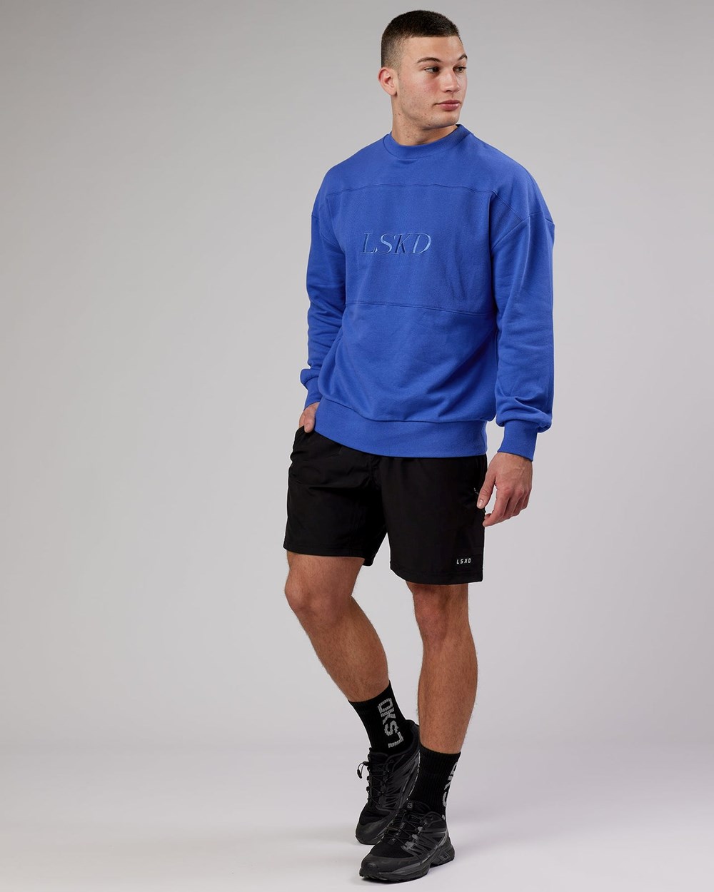 Power / Cobalt LSKD Off Duty Sweater Oversize | WQ0495673