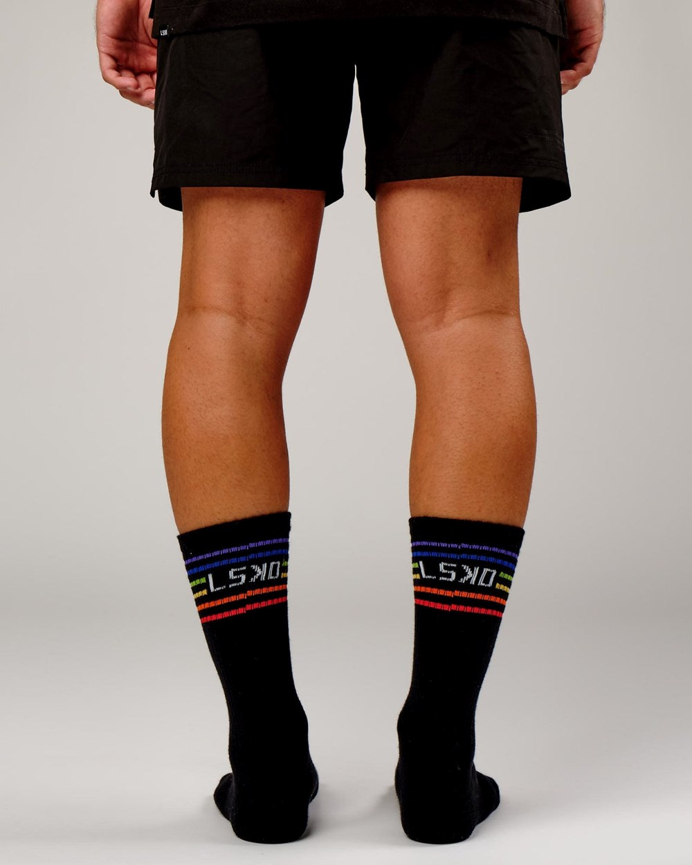 Pride / Black LSKD Pride Crew Sock | XU0647238