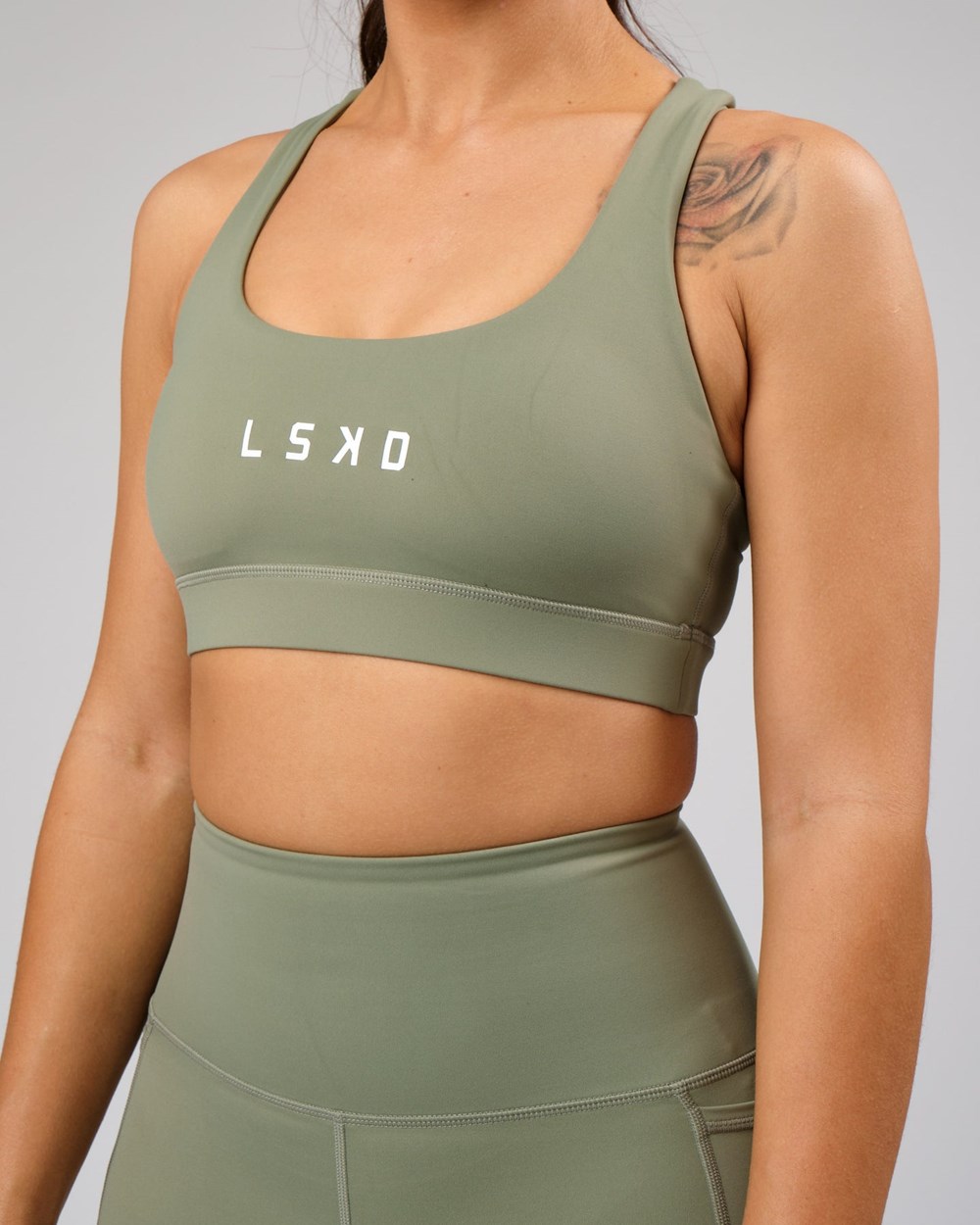 Sea Spray LSKD Rep Recycled Sports Bra | BU8102569