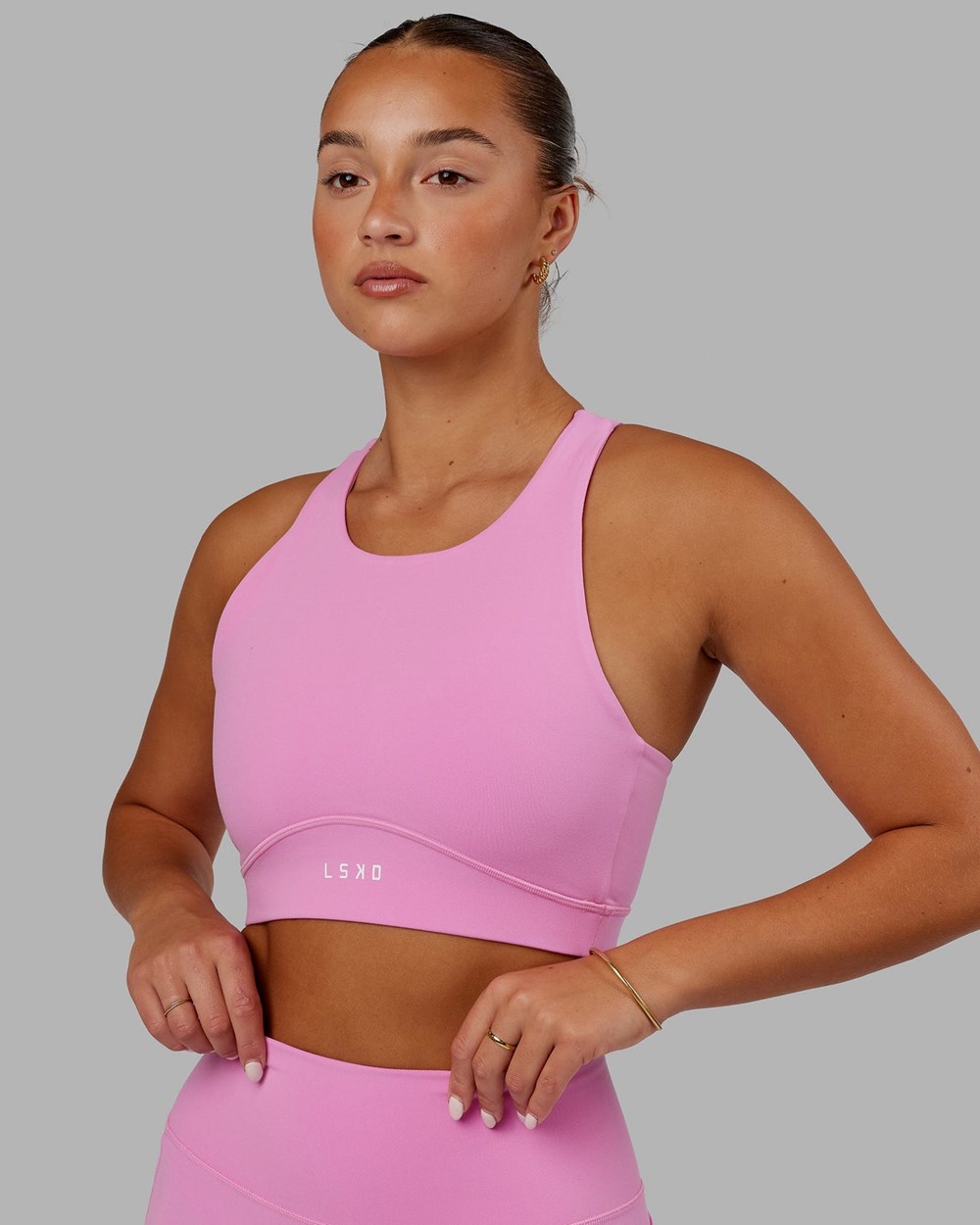 Spark Pink LSKD Fusion Sports Bra | FG8216394