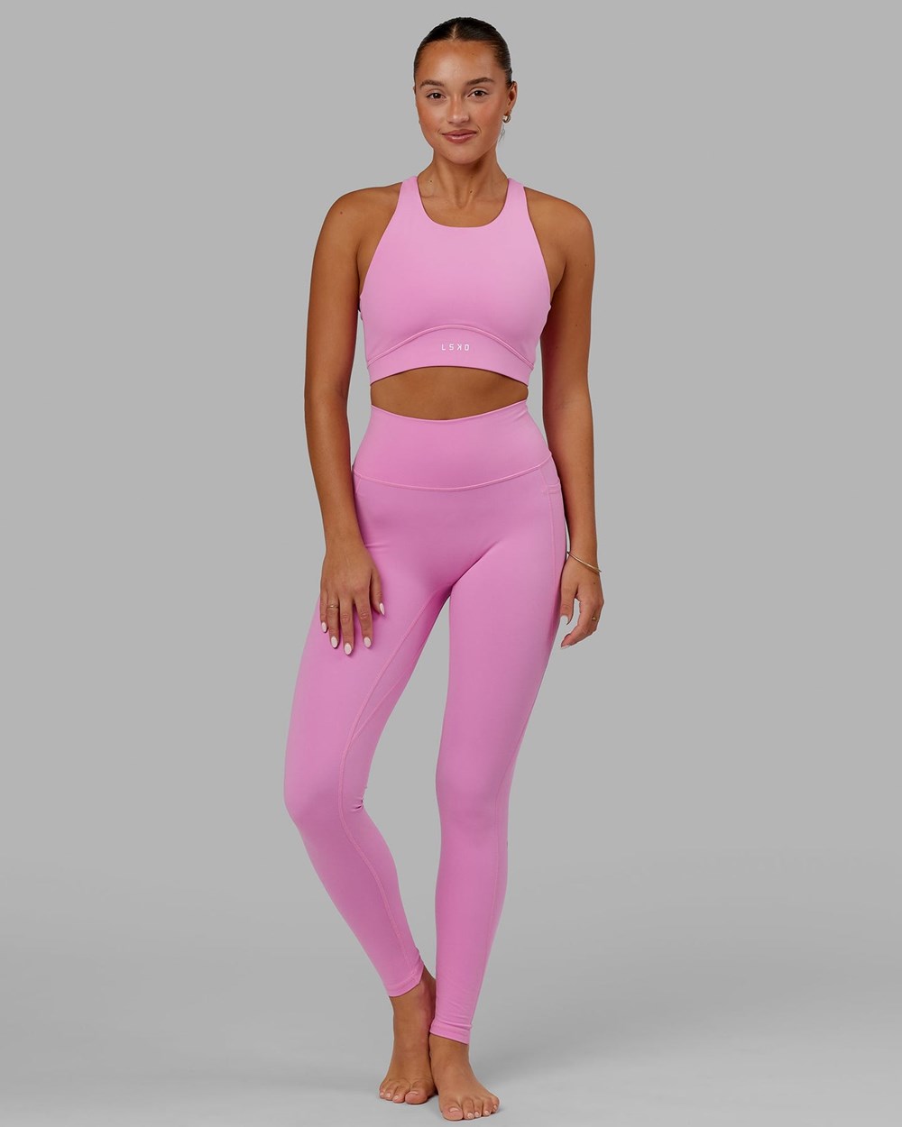 Spark Pink LSKD Fusion X-Long Legging | YK6495832