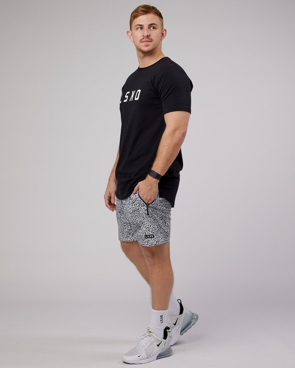 Spotty White / Black LSKD Rep 7'' Performance Short | NQ1964872