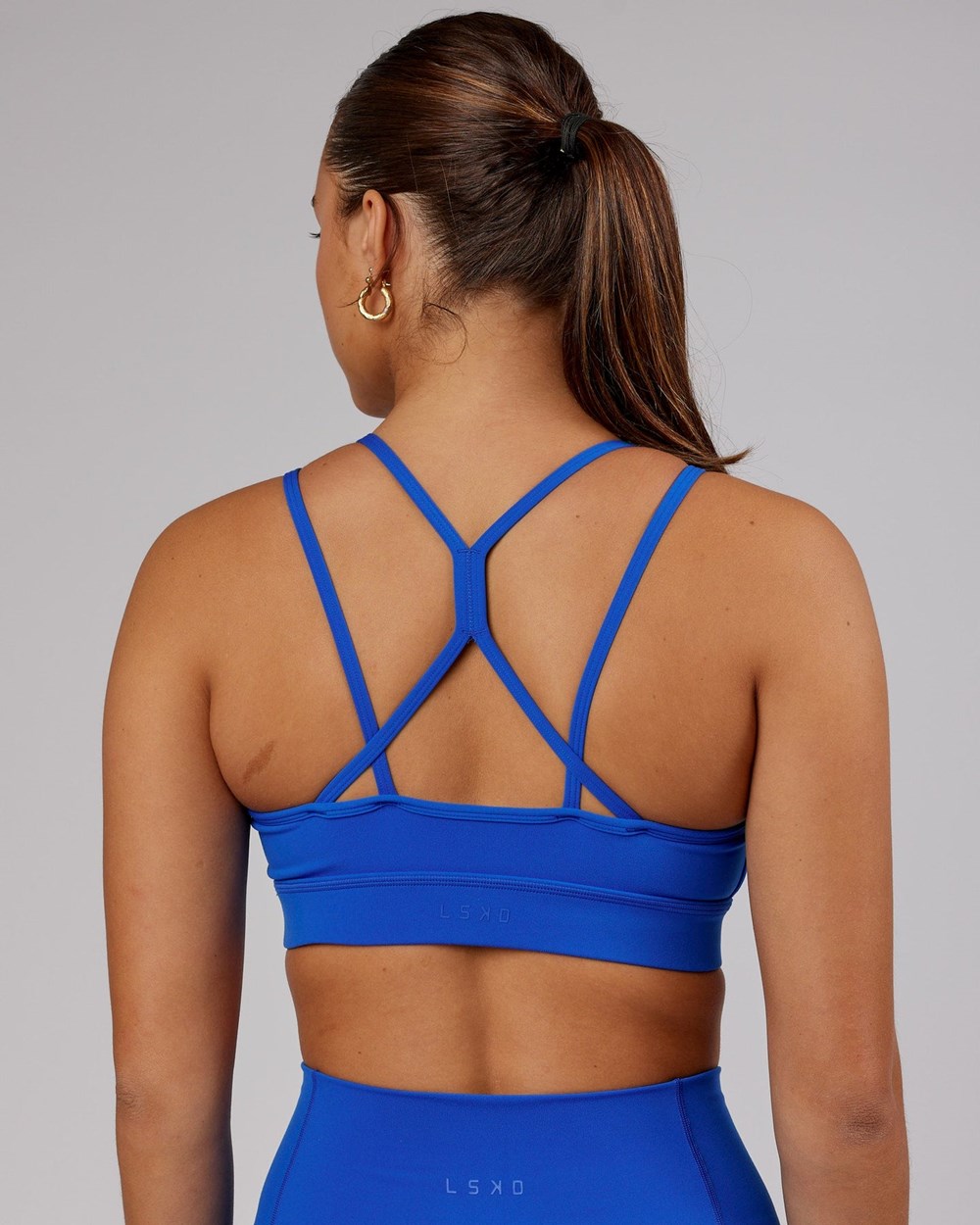 Strong Blue LSKD Bridge Sports Bra | KS3479820