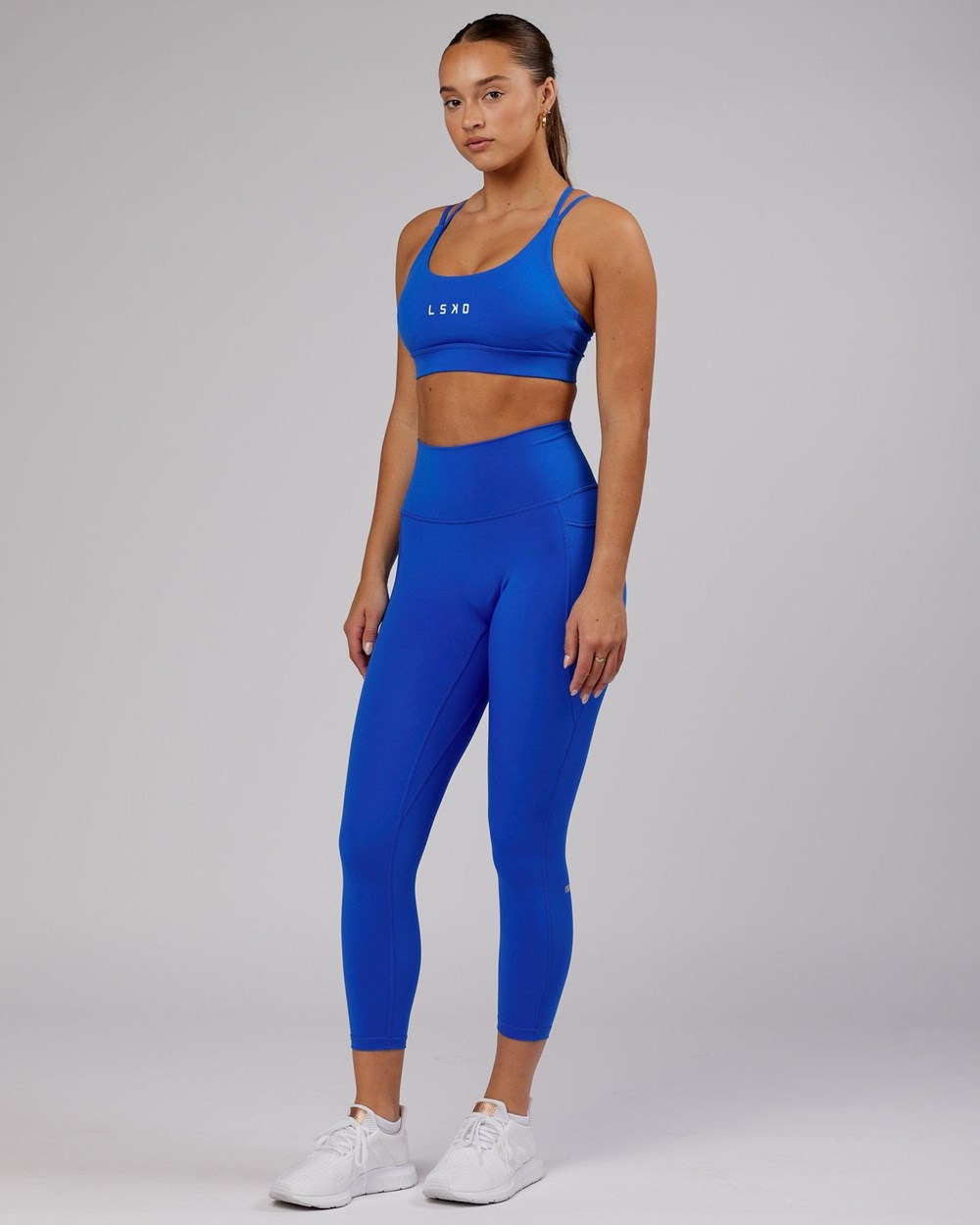 Strong Blue LSKD Bridge Sports Bra | KS3479820