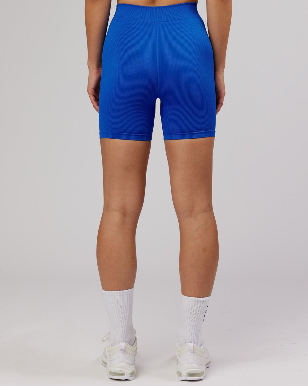 Strong Blue LSKD Minimal Seamless Rib Bike Short | TO6428371