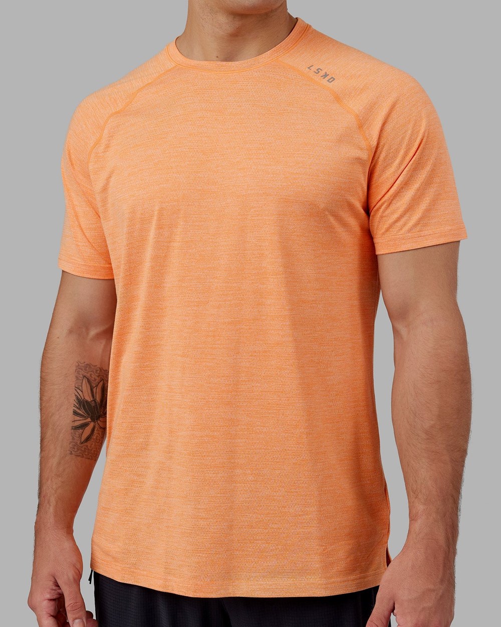 Tangerine Marl LSKD Perform VapourFLX Tee | SE2746150