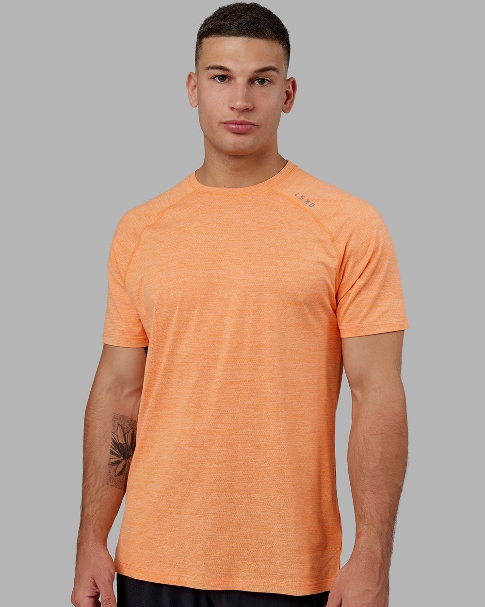 Tangerine Marl LSKD Perform VapourFLX Tee | SE2746150