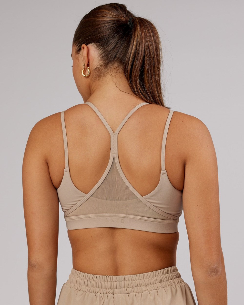 Taupe LSKD Movement Sports Bra | BJ6098524