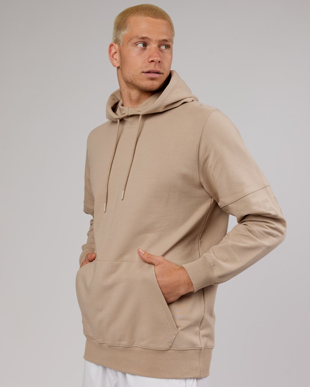 Taupe LSKD Perimeter FLXFleece Hoodie | BF3162480