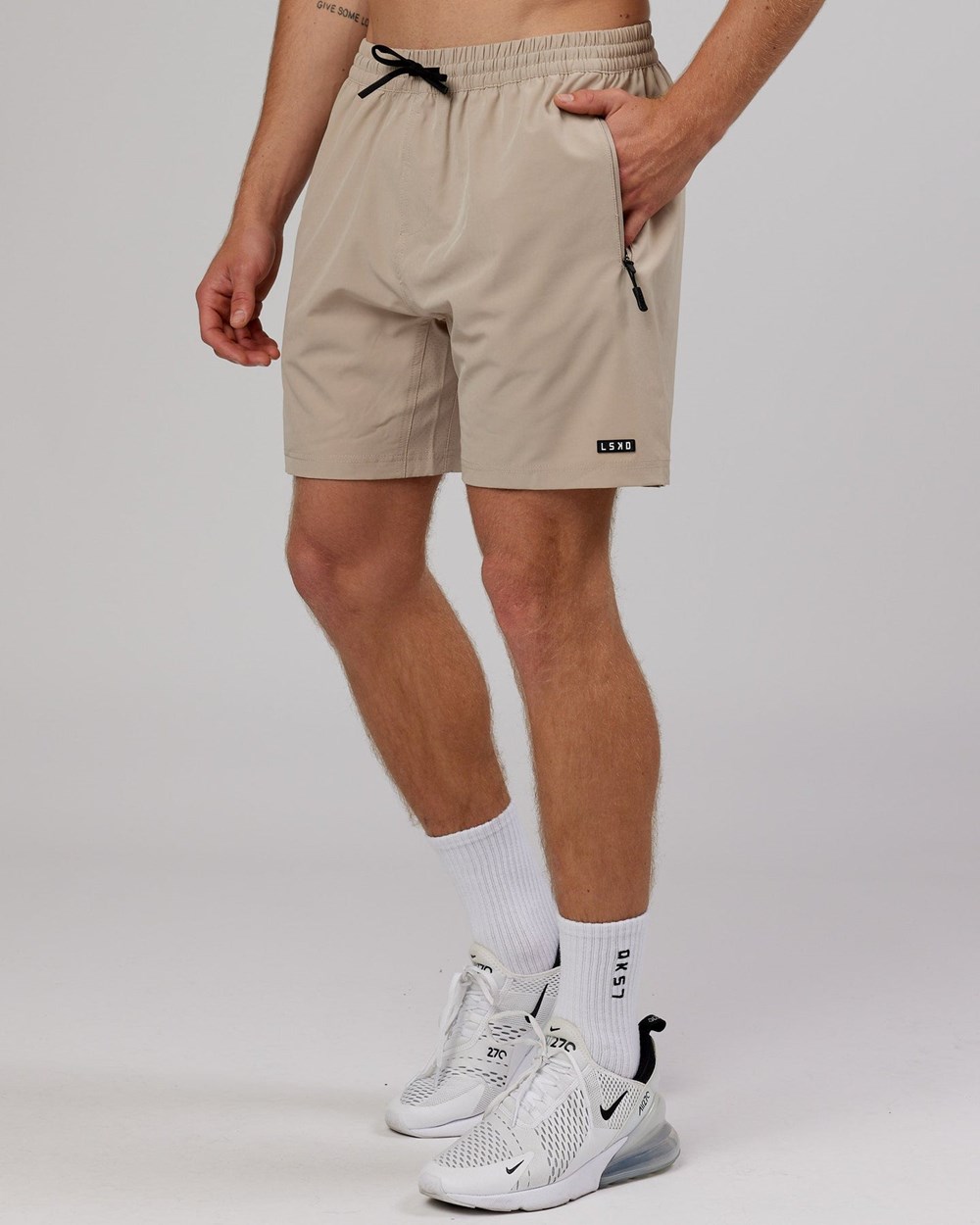 Taupe LSKD Rep 7'' Performance Short | RB5128304