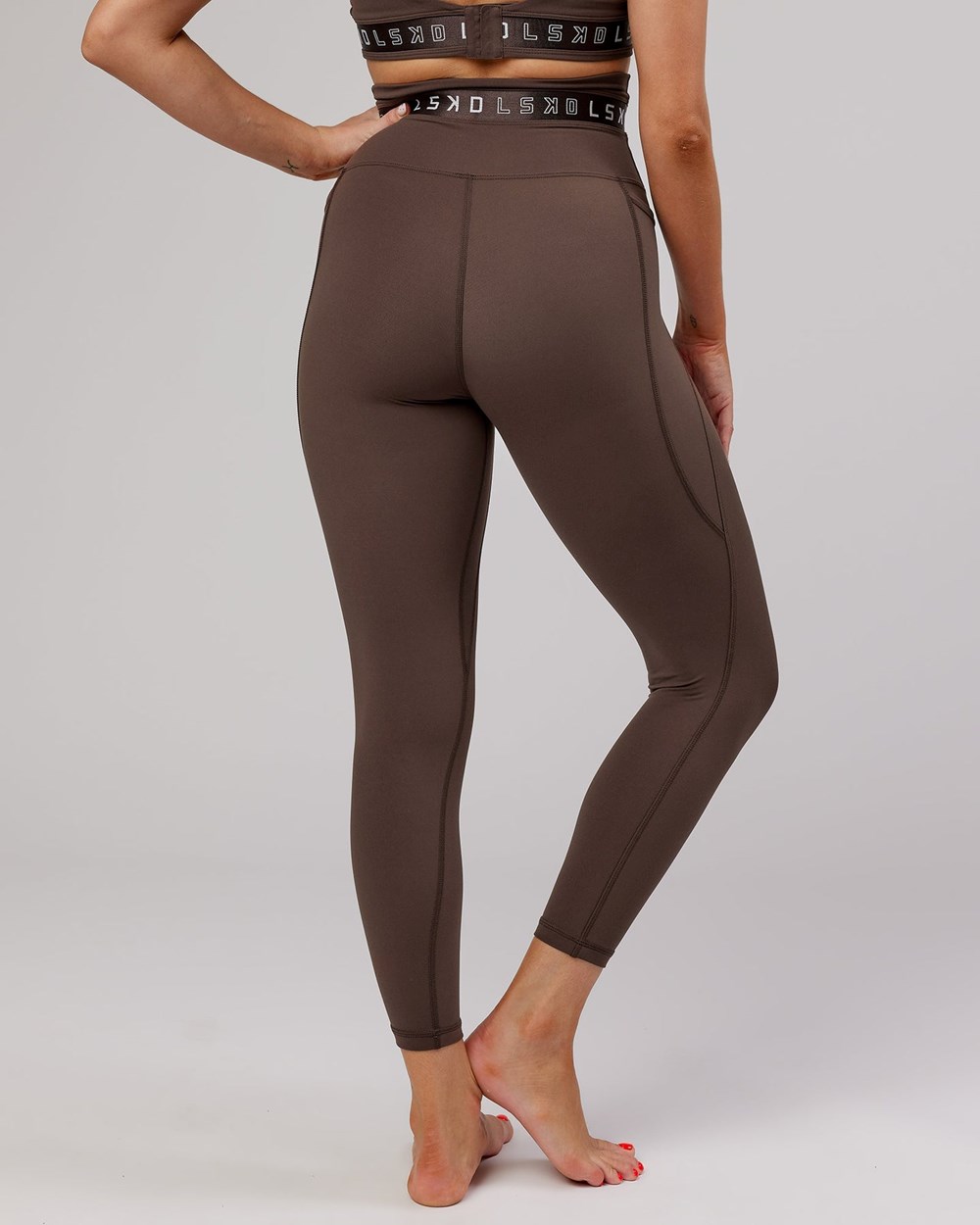 Walnut LSKD Circuit 7/8 Length Legging | TE0376941