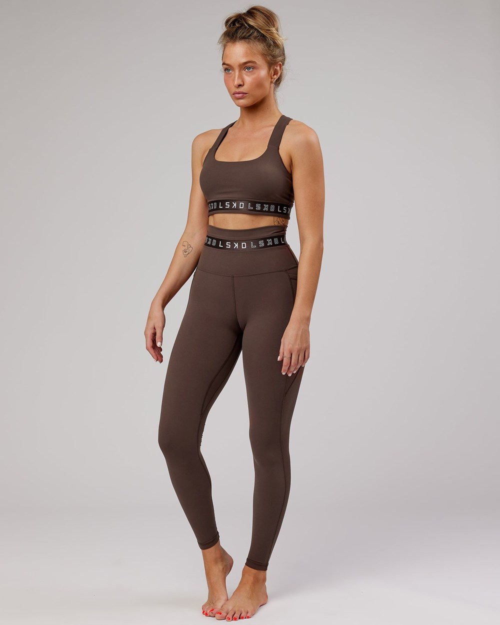 Walnut LSKD Circuit Full Length Legging | BG0291586