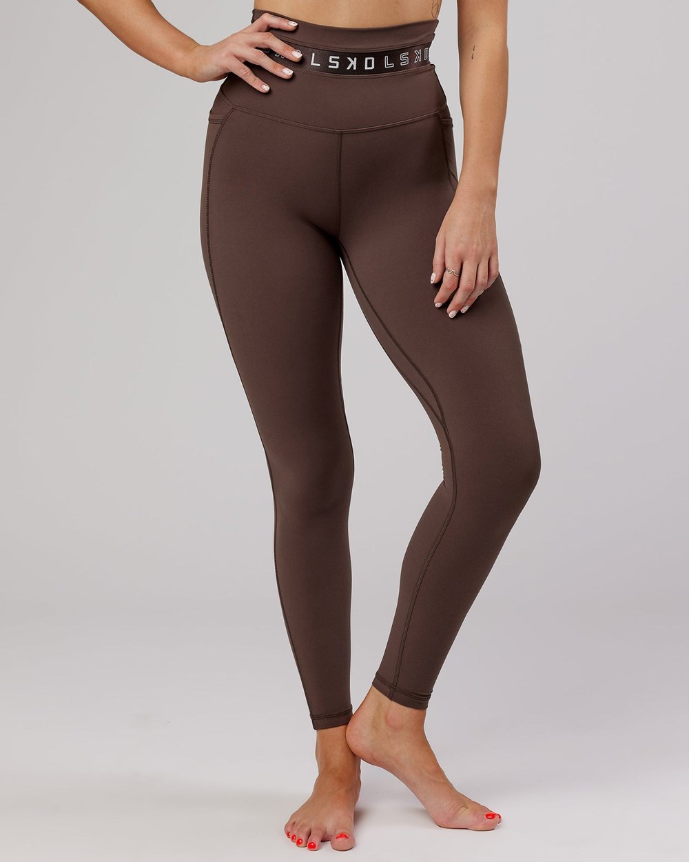 Walnut LSKD Circuit Full Length Legging | BG0291586