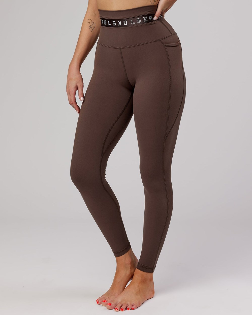 Walnut LSKD Circuit Full Length Legging | BG0291586