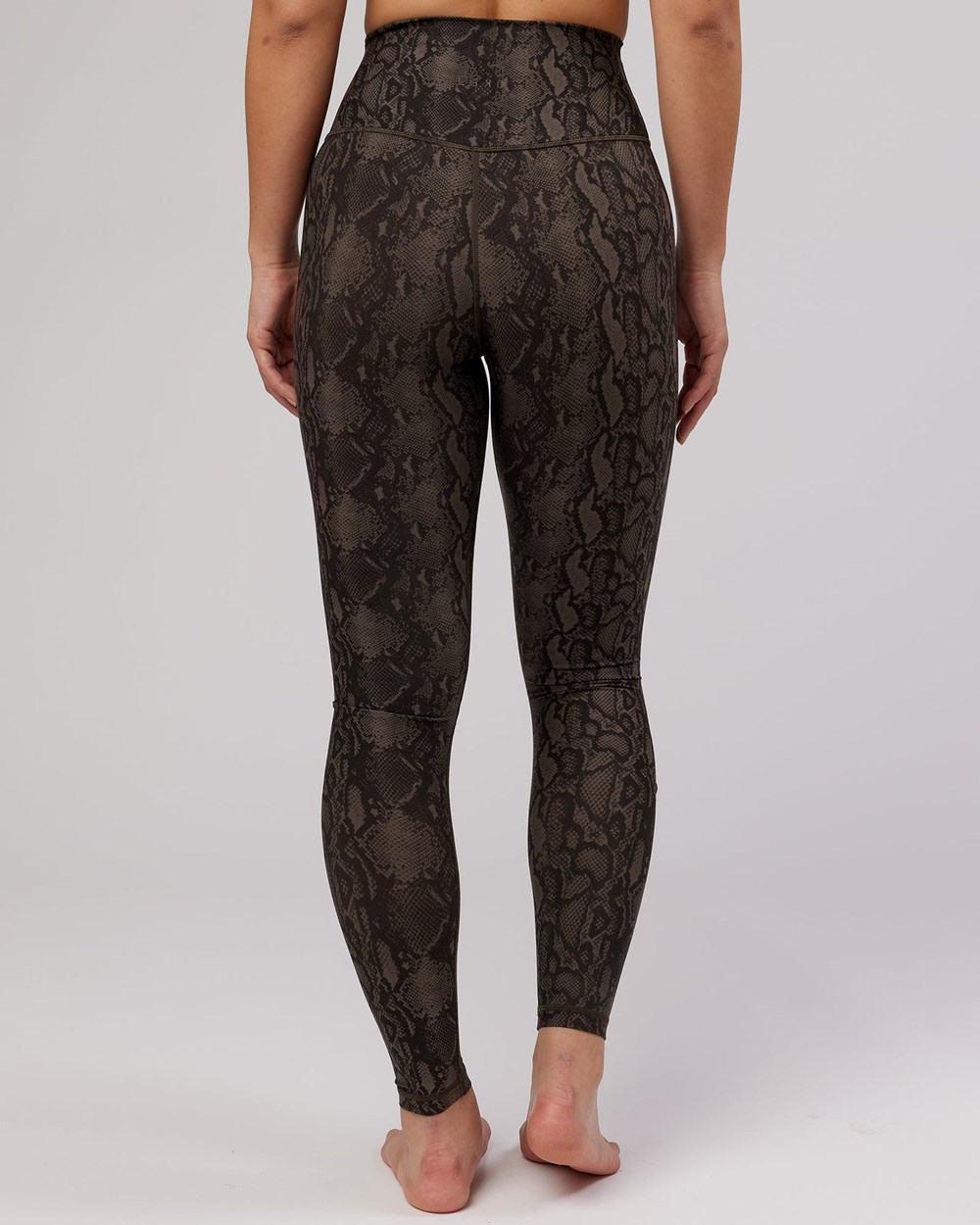 Walnut Snakeskin LSKD Base Full Length Legging | JK5980271