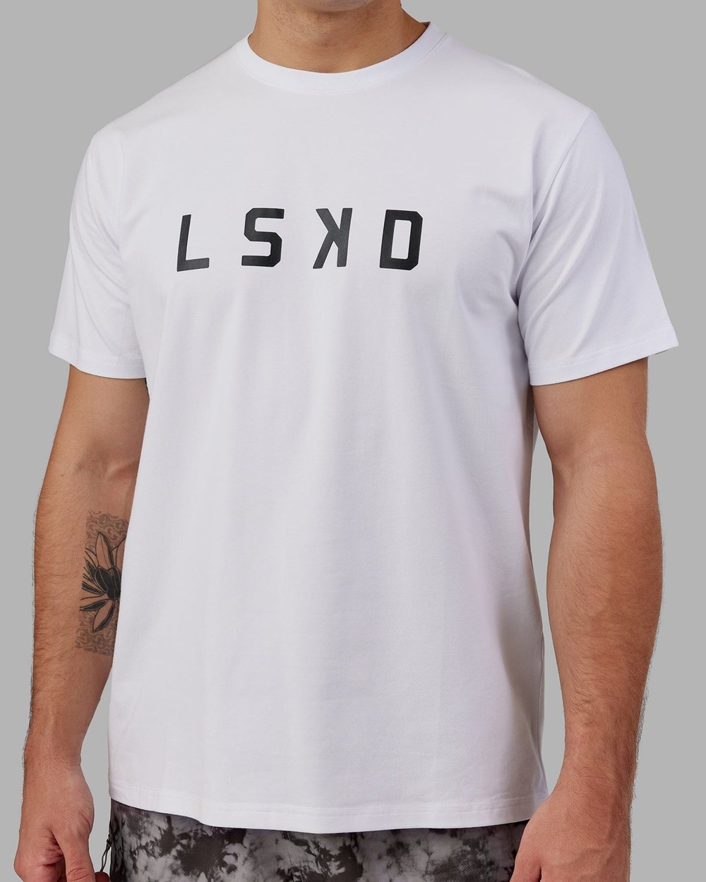 White / Black LSKD Structure Tee | ZC4053761