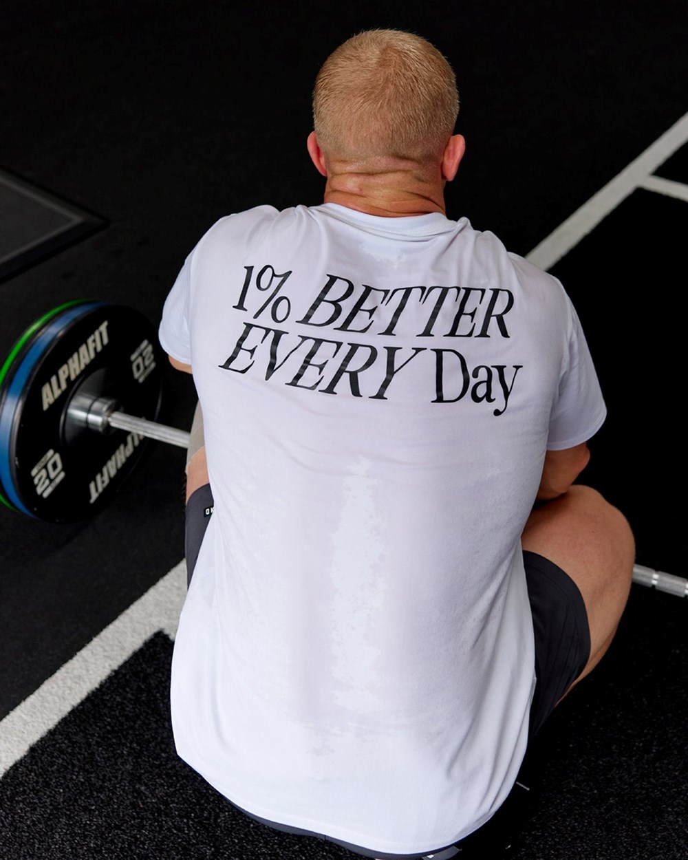 White / Black LSKD VS6 FLXCotton Tee Oversize | GS5762034