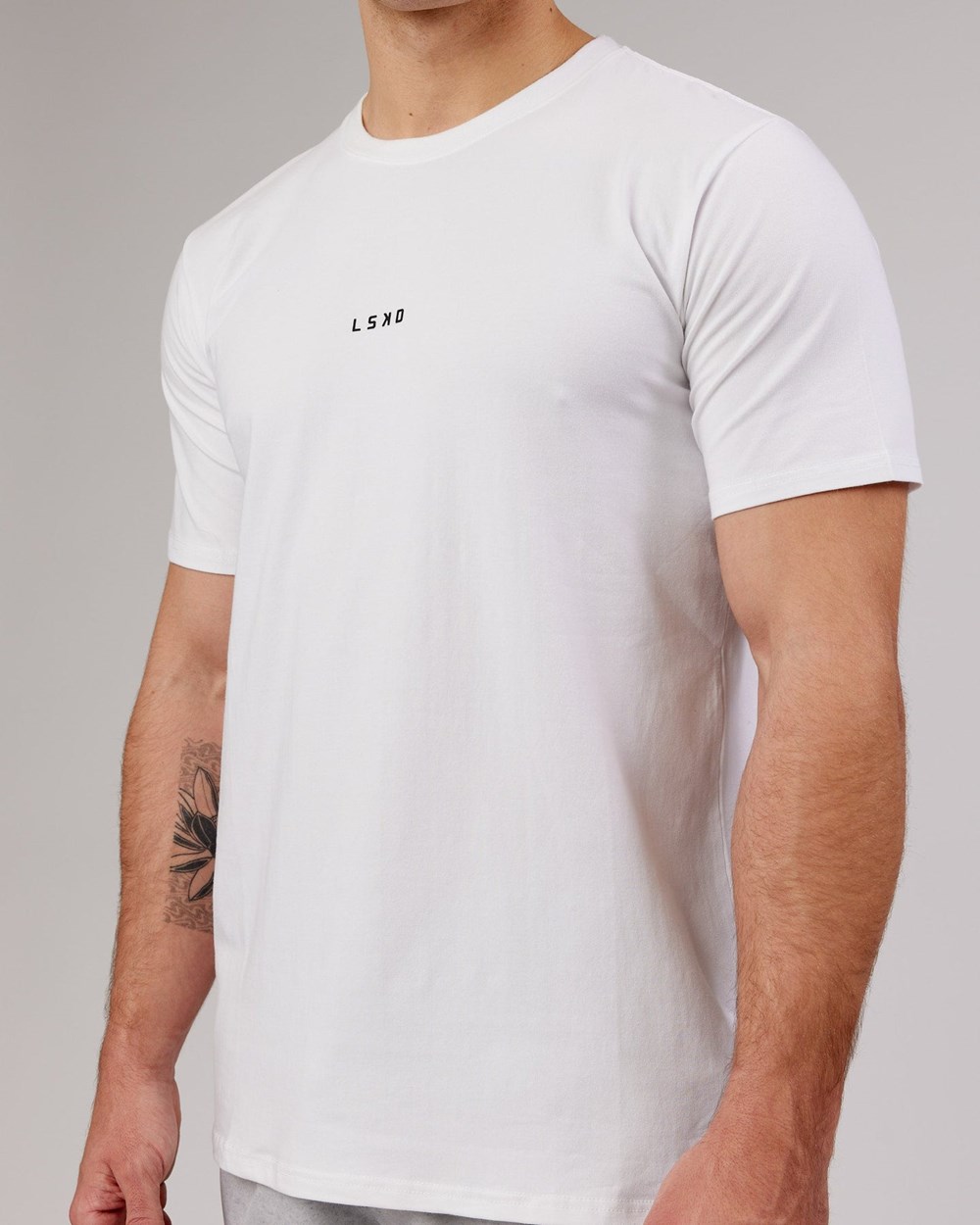 White LSKD Base FLXCotton Tee | TO4893526