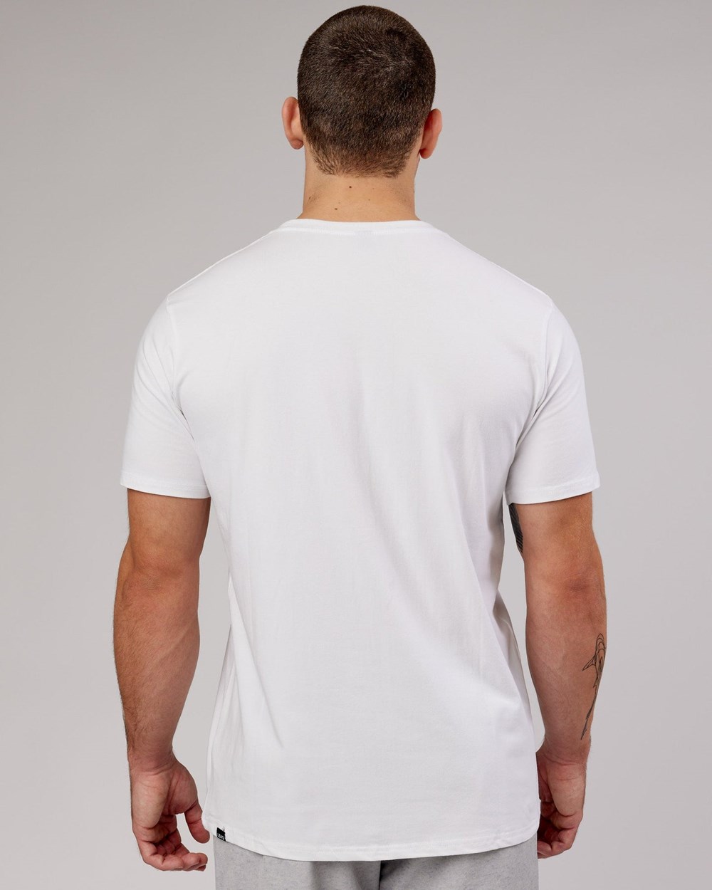 White LSKD Base FLXCotton Tee | TO4893526