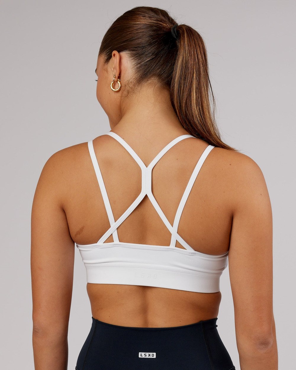 White LSKD Bridge Sports Bra | AG6581203