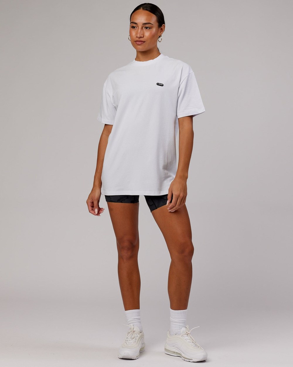 White LSKD Capsule FLXCotton Tee Oversize | NH6975314