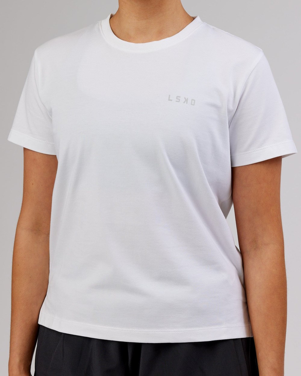 White LSKD Deluxe PimaFLX Tee | AB8210546