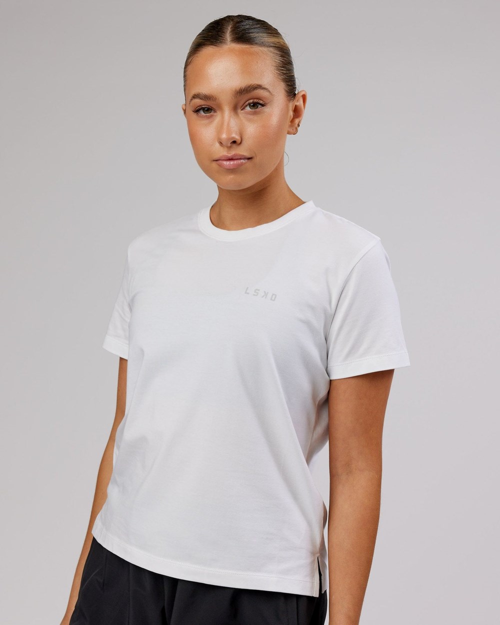 White LSKD Deluxe PimaFLX Tee | AB8210546