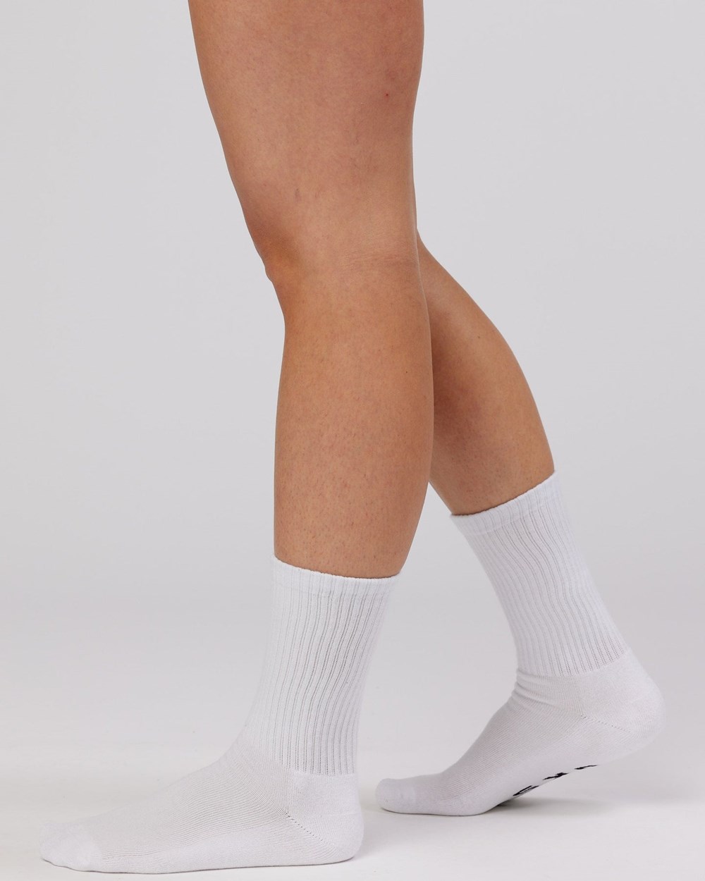 White LSKD Essential 3 Pack Crew Sock | GT6043782