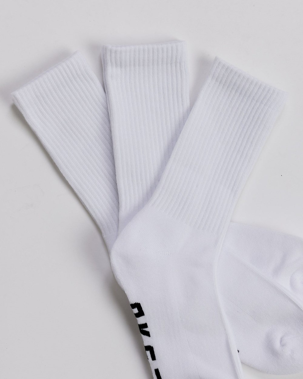 White LSKD Essential 3 Pack Crew Sock | GT6043782